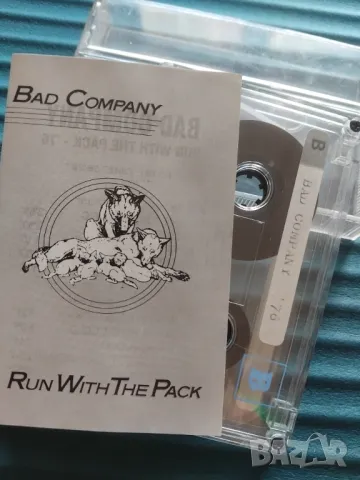 Bad Company – Run With The Pack - аудио касета музика, снимка 1 - Аудио касети - 49350864