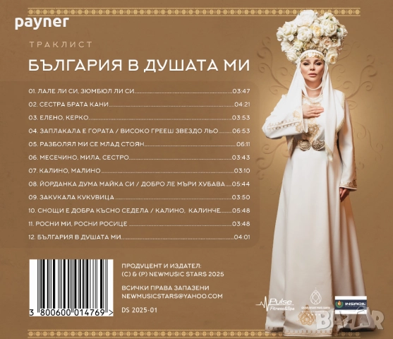 Деси Слава-България  в душата ми, снимка 2 - CD дискове - 52305427