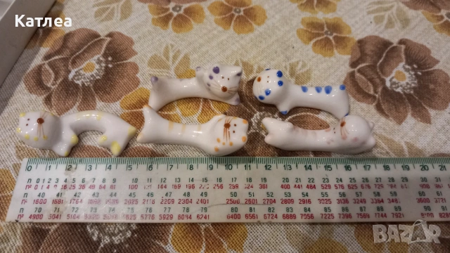Порцеланови котки, снимка 5 - Статуетки - 53702854