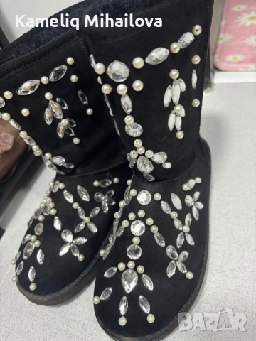 Зимни боти-апрески, снимка 8 - Дамски боти - 53075989