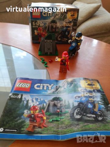 Конструктор Лего - Lego Police 60170 - Off-Road Chase, снимка 1 - Конструктори - 45698653