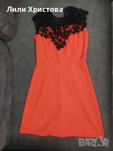 Рокля розова