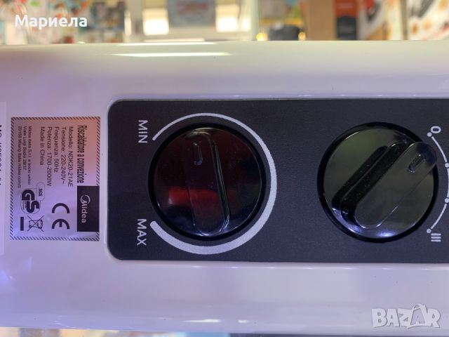 Конвектор NDK20-21AF / Електрически Конвектор Midea 2000W, снимка 7 - Отоплителни печки - 46154042