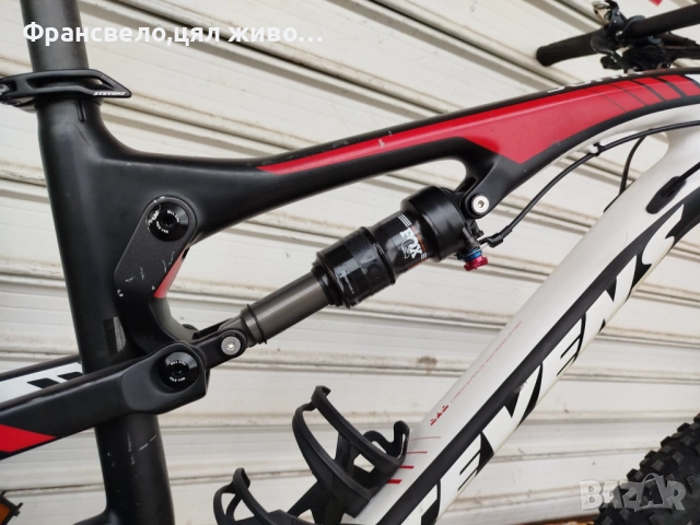 27.5 цола карбон велосипед колело, 2 по 11 скорости Shimano deore xt размер ес, снимка 17 - Велосипеди - 52281782