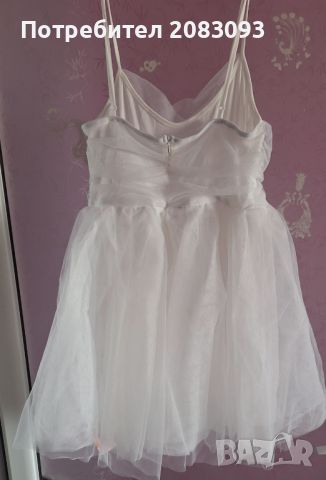 Дамска Нова бяла рокля., снимка 3 - Рокли - 45655409
