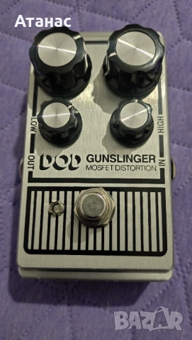 Ефект за китара - DOD Gunslinger Mosfet Distortion