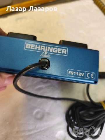 Продавам педал за пулт Behringer, снимка 2 - Ресийвъри, усилватели, смесителни пултове - 53785332