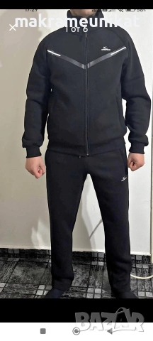 Изгодно продавам Спортен екип, размер "L", нов с етикет, черен цвят