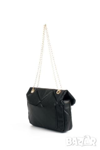 Дамска чанта в стилен дизайн и дръжка тип синджир, снимка 2 - Чанти - 45572301