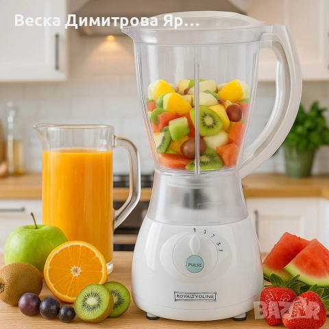 Блендер с приставка за мелница Royalty Line SM-400P.2, снимка 4 - Блендери - 52619038