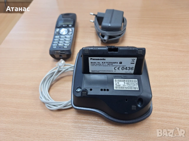 Телефон Panasonic KX-TCD220FX, снимка 2 - Други - 53912460