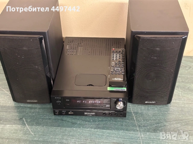 Микро Система SHARP XL-HF200P, снимка 7 - Друга електроника - 54169478