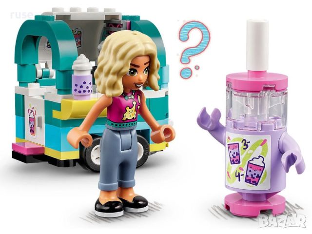 НОВИ! LEGO® Friends 41733 Мобилен магазин за чай с мехурчета, снимка 4 - Конструктори - 45079727