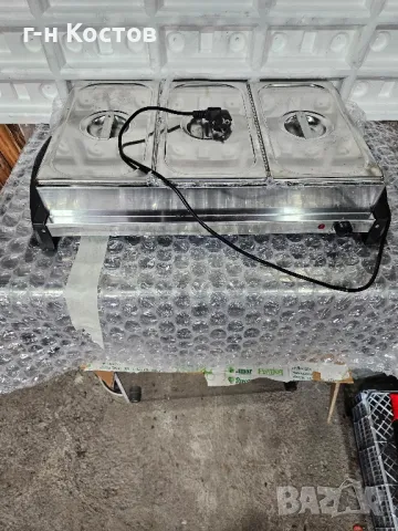 Бен-мари топло със сух нагревател отдолу 3бр. гастронорми 1/3 дълбочина 6.5см., снимка 14 - Обзавеждане на кухня - 50370704