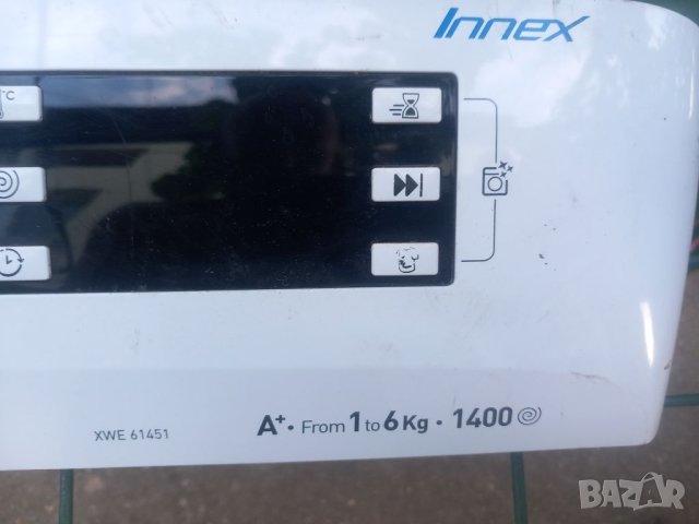 Продавам преден панел с платка за пералня Indesit XWE 61451, снимка 3 - Перални - 46622212