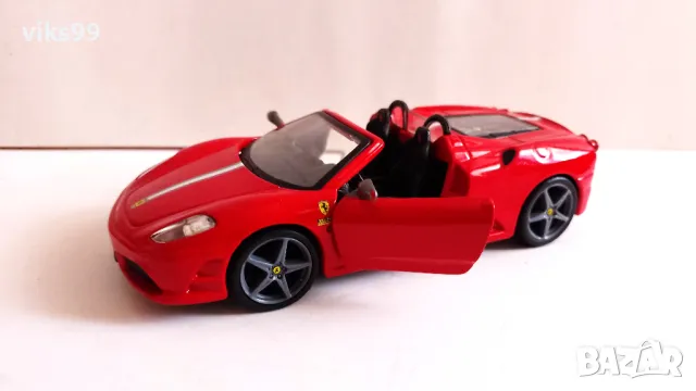 Ferrari Scuderia Spider 16M Bburago 1:32, снимка 2 - Колекции - 47375195