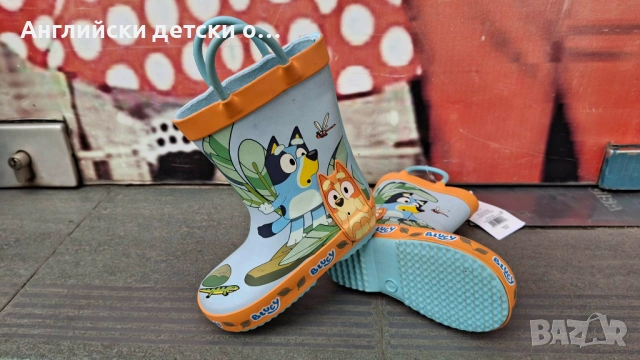 Английски детски гумени ботуши с Bluey, снимка 5 - Детски боти и ботуши - 54277707