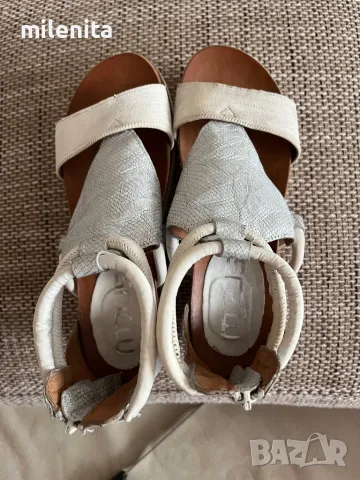 Красиви сандали 38номер от естествена кожа, снимка 2 - Сандали - 49887007