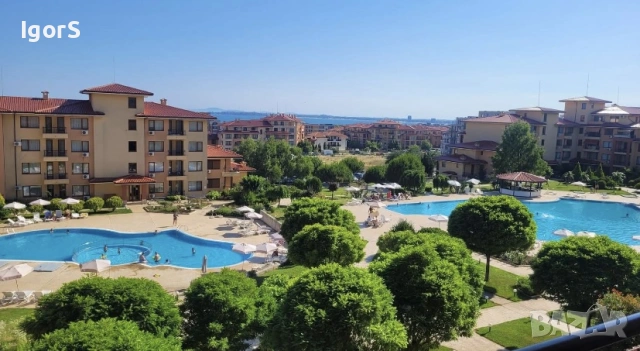 Предлага се под наем голям двустаен апартамент в к-с ”Magic Dreams” в Свети Влас., снимка 11 - Апартаменти - 54052942