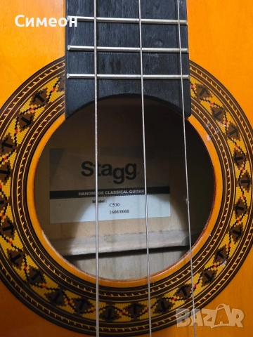 Акустично - класическа китара stagg, снимка 5 - Китари - 52869231