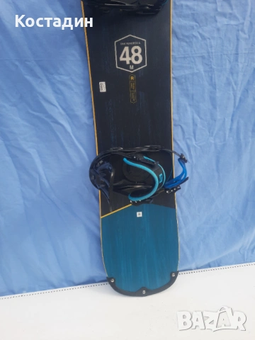 Сноуборд Nidecker Rhythm 148см. С автомати   , снимка 3 - Зимни спортове - 53423204