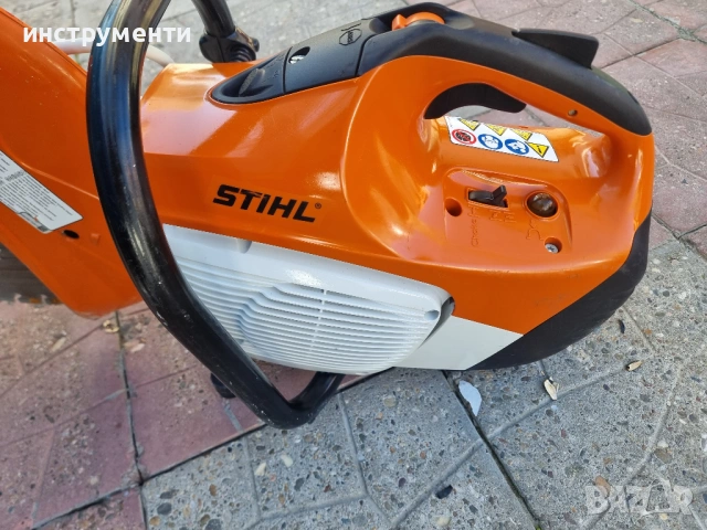 Stihl TS 420 - ръчен бензинов фугорез ф300/ф350, снимка 7 - Ъглошлайфи - 54172793