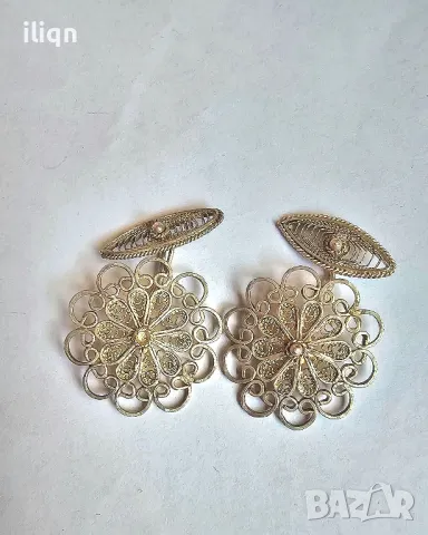 Сребърни Масивни ръкавели Филигран. Цена 39,99лв. Разгледайте и останалите ми обяви. 