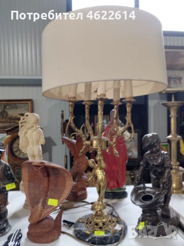 МНОГО КРАСИВА БАРОКОВА ЛАМПА 