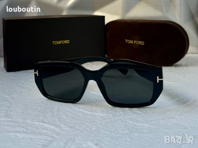 Tom Ford 2024 дамски слънчеви очила правоъгълни, снимка 7 - Слънчеви и диоптрични очила - 45439870