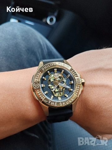 Часовник Philip Plein The Skull , снимка 3 - Мъжки - 54049788