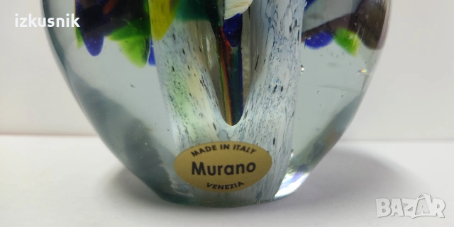 Магично красиво арт стъкло Murano, снимка 6 - Антикварни и старинни предмети - 53474722