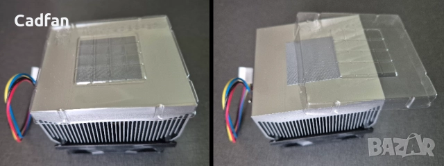Охладител за процесор AMD BOX CMDK8-7152D-A5-GP дъно 754, 939,940, AM2 НОВ, снимка 4 - Други - 52590046