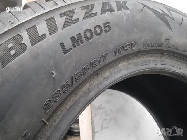 2бр зимни гуми 235/55/17 BRIDGESTONE L02121 , снимка 4 - Гуми и джанти - 48596703