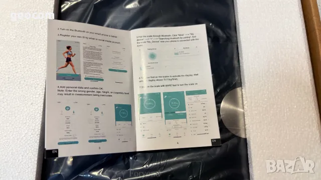 Foryond FG263LB дигитален Smart телесен кантар за анализ на телесния състав, снимка 6 - Други - 50062505