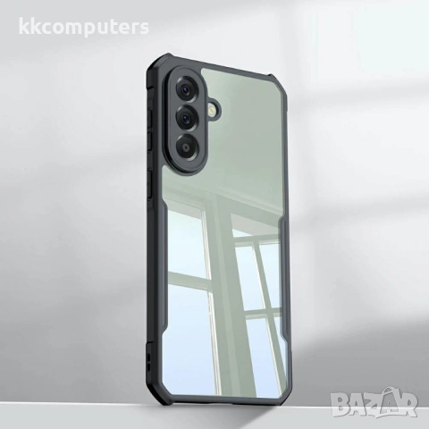 XUNDD Прозрачен Калъф за Samsung A57 - TPU+Акрил, Airbag, 0.8mm защита, Черен, снимка 6 - Калъфи, кейсове - 53973229