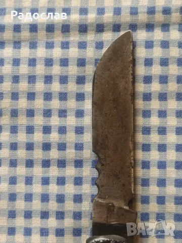 стар руски сгъваем нож с отвертка , снимка 5 - Ножове - 50057620
