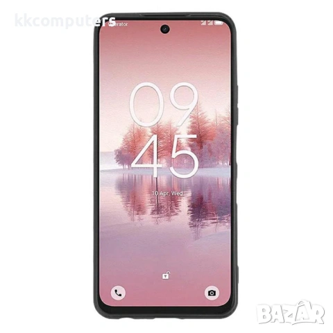 Защитен Калъф за TCL 60 SE NxtPaper 5G - TPU 1.2mm, Матов, Shockproof, Вкл. Скрийн Протектор – Черен, снимка 2 - Калъфи, кейсове - 53208453