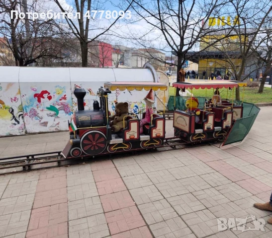 АТРАКЦИОННО ВЛАКЧЕ , снимка 4 - Друго търговско оборудване - 53981221