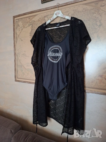 Нов цял бански и плажна рокля , снимка 2 - Бански костюми - 53041356