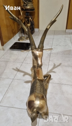 Елен месинг бронз огромна статуя фигура уникат, снимка 4 - Антикварни и старинни предмети - 51495642