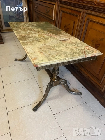 Старинна холна маса, снимка 3 - Маси - 52510636