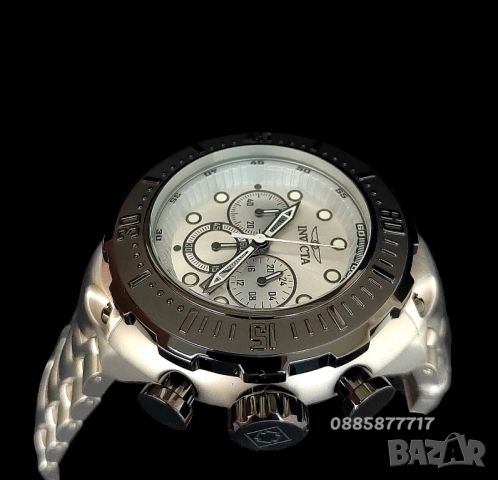 часовник INVICTA Thunderbolt Silver 52 mm, НОВ , снимка 7 - Мъжки - 46817302