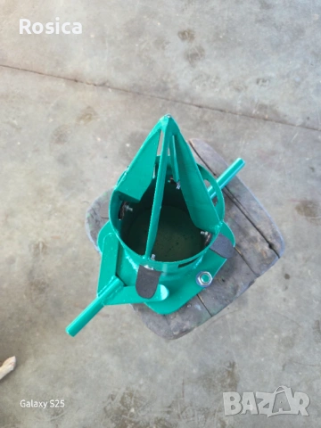 Метален дозатор, диспенсър за биг бег чували, снимка 3 - Селскостопанска техника - 53477410