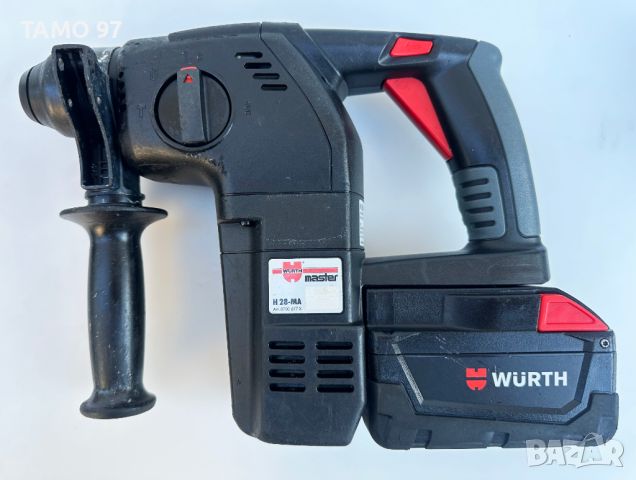 Wurth H28-MA - Акумулаторен перфоратор 2х28V 3.0Ah, снимка 2 - Други инструменти - 45742865