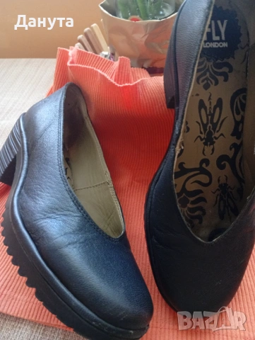 Fly London №36 естествена кожа, снимка 3 - Дамски ежедневни обувки - 54135662
