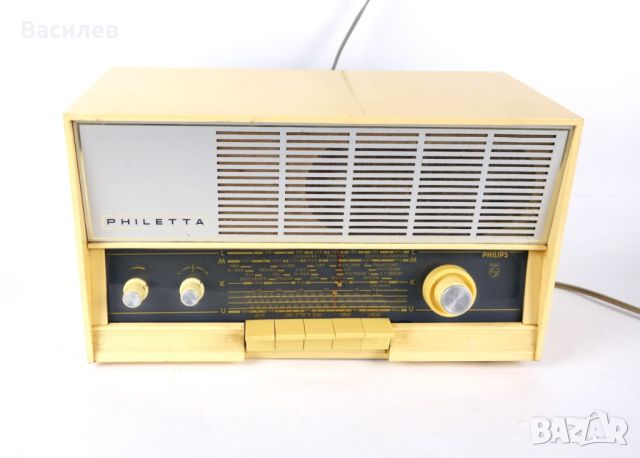 Лампово радио Philips Philetta 12RB263
