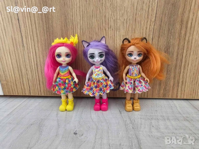 Комплект кукли ENCHANTIMALS, снимка 2 - Кукли - 53348105