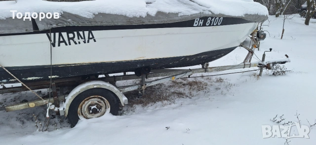 Регистриран колесар за лодка 900 кг, снимка 2 - Ремаркета - 53514301