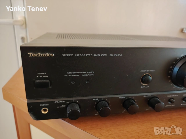 Усилвател Техникс, снимка 2 - Ресийвъри, усилватели, смесителни пултове - 54166588