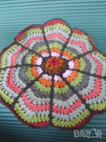 Столовка - битова плетена възглавница покривало за столове, снимка 3 - Антикварни и старинни предмети - 49852765